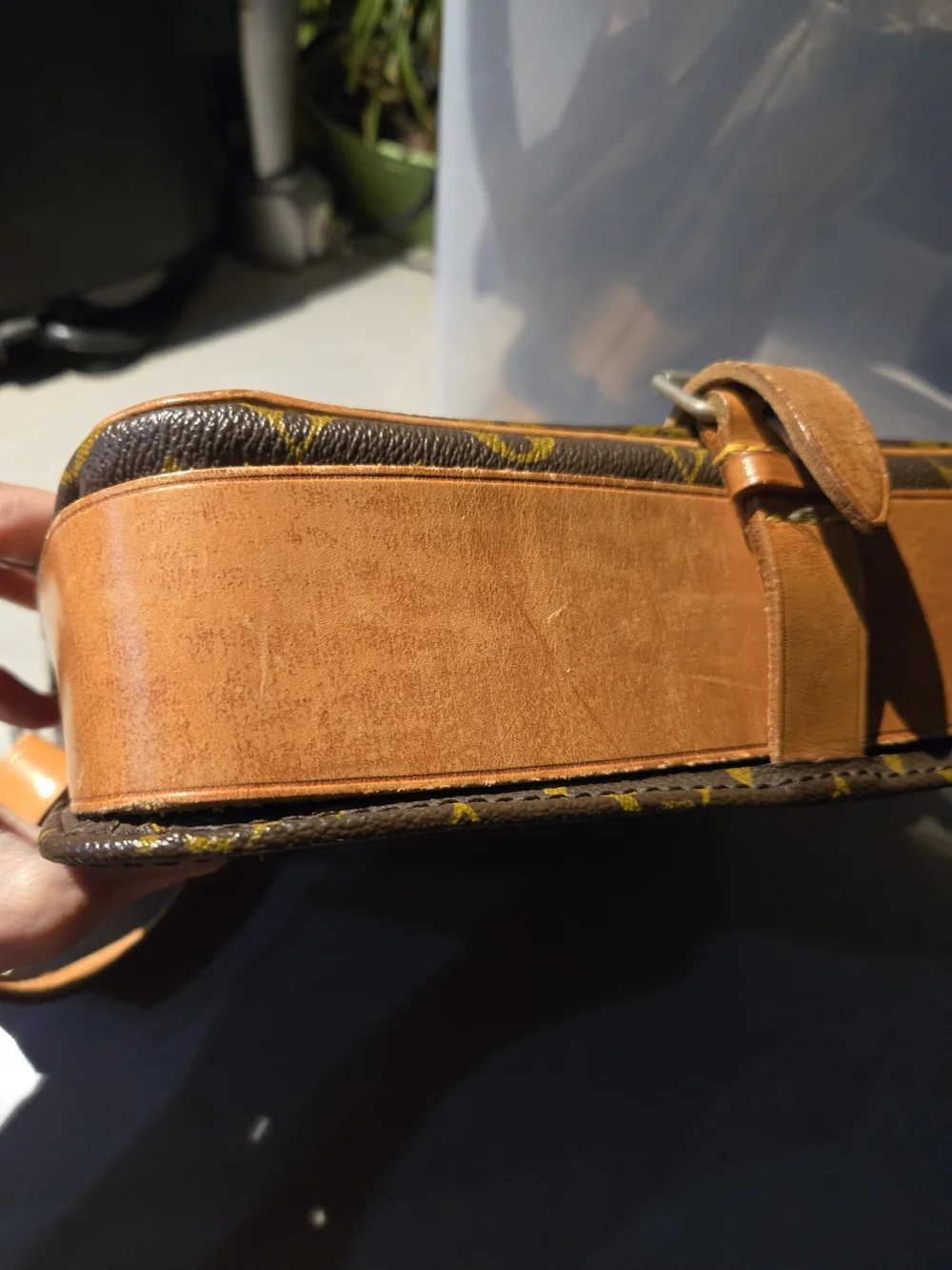 Louis Vuitton Brown Monogram Canvas Messenger Bag